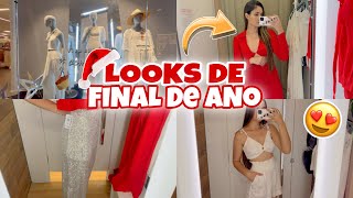 PROVANDO LOOKS DE NATAL E ANO NOVO EM LOJAS DE DEPARTAMENTO | RENNER E RIACHUELO