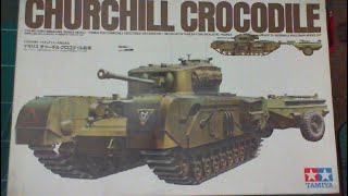 TAMIYA 1/35 Scale Churchill Crocodile Build Update 2 and Final Reveal