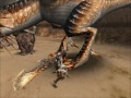 monster hunter 2 dos ps2 great sword vs plesioth