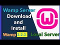 How to Download and Install Wamp Server on Windows | Step by Step Tutorial | SQL Tutorial | 2020