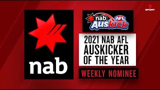 2021 NAB AFL Auskicker of the Year – Round 20 Nominee