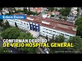 Demolición del antiguo Hospital General de Tlaxcala a punto de comenzar