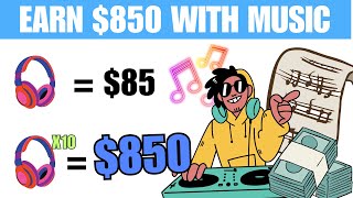 Get $850 Just for Tuning Into Music (Absolutely Free) | Make Money Online 2024