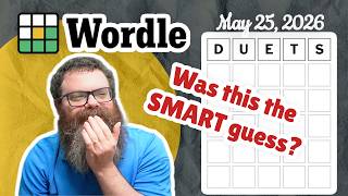 Was it? | Wordle #1801 (May 25, 2026)