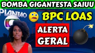 BOMBA NO SENADO! COMUNICADO GERAL BPC LOAS GOVERNO ESTÁ TE NOTIFICANDO + CESTA BÁSICA #bpc #loas