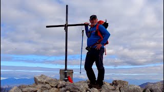 Monte Lupone - Monte Locino - Monte Puzzo dalla Piana di Segni - Monti Lepini