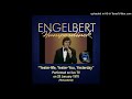 Engelbert Humperdinck Singing 