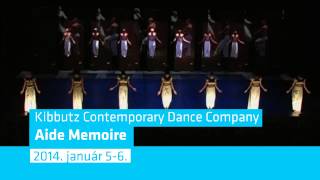 Trailer for Aide Memoire by the Kibbutz Contemporary Dance Company