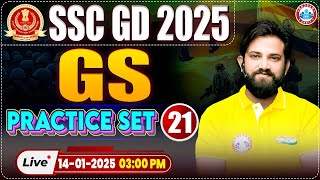 SSC GD 2025 | SSC GD GK/GS Practice Set 21 | GS For SSC GD by Naveen Sir