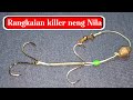 PALING KILLER !!! cara ikat kail pancing || Rangkaian pancing nila umpan lumut