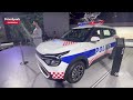 Auto Expo 2023: Kia Carens Police Car Walkaround | Punith Bharadwaj | KANNADA DriveSpark