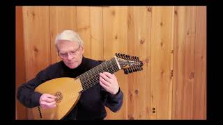 Ukrainian National Anthem on baroque lute, Daniel Estrem