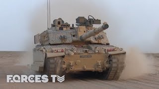 Challenging The Challenger 2: The British Army On Exercise In Oman | Forces TV