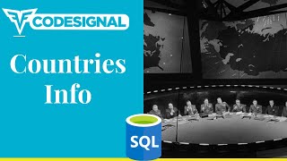 "Countries Info" - Codesignal #17 - MySQL Solution