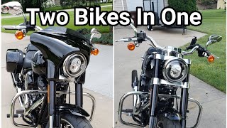 Harley-Davidson Sport Glide, Two Bikes In One