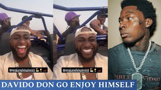 DAVIDO OUT ON BOAT CRUISE WITH PINNICK AS ASAKE NEW LOOK SHOCK OLAMIDE AND FANS