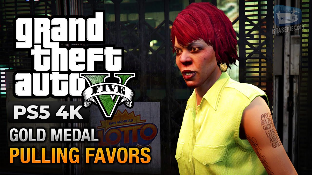 GTA 5 PS5 - Mission #6 - Pulling Favors [Gold Medal Guide - 4K 60fps ...