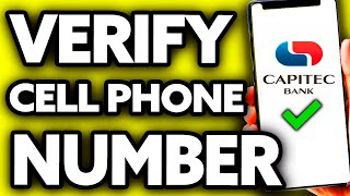 How To Verify Cell Phone Number on Capitec App (Very EASY!)