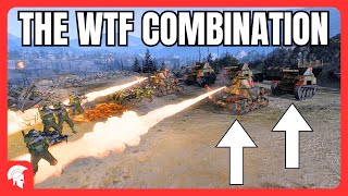 THE WTF COMBINATION! - 4vs4 - US Forces - Company of Heroes 3