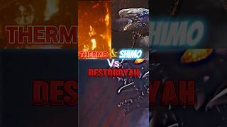 Shimo and Thermo VS Destoroyah….enjoy @WisEditor774 #godzillaedit