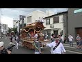 令和3年 今福西之町地車新調お披露目曳行 城東聯合お祝い曳行 夏祭り