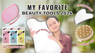 MY FAVOURITE EVERYDAY BEAUTY TOOLS OF 2024 – STOP WRINKLES WITH MY FAV PILLOW! #bestofbeauty