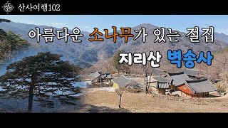 소나무가 아름다운 사찰| 한국 선불교 최고의 종가| 지리산 벽송사|산사여행102