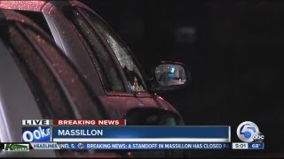 Shots fired during Massillon standoff
