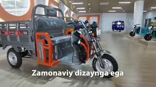 Uch g’ildirakli elektr yuk mototsikli (1500w)