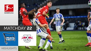Hertha Berlin - RB Leipzig | 0-3 | Highlights | Matchday 22 – Bundesliga 2020/21