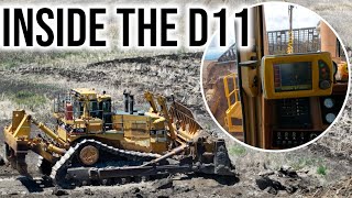 Working the D11 BULLDOZER with Brad | Dozer Earthworks | Vlog 231