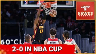 Dyson Daniels, Atlanta Hawks win revenge game over Washington Wizards, stay unbeaten in 2024 NBA Cup