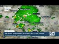 tracking thursday night storms in the valley