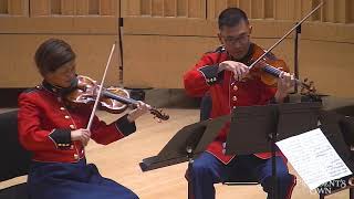 HAYDN String Quartet in D, Opus 64, No. 5, The Lark, Mvt. 4 Finale Vivace - U.S. Marine Band