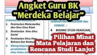 Angket Guru BK Kurikulum Merdeka - Tingkat SMK | Doovi