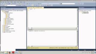 SQL Server Tutorial 5: Create a database using SSMS and T-SQL