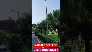 Du campus Tour || Ramjas college campus Delhi University || #shorts #youtubeshorts #jugnuchallenge