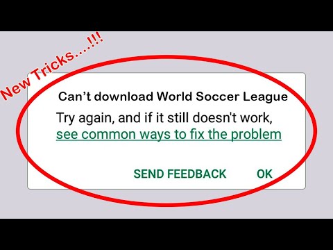 Solución No se puede descargar el error de la aplicación World Soccer League en Google Play Store Problema resuelto