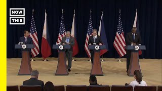 Secretaries Austin, Blinken Hold News Conference With Philippines Officials