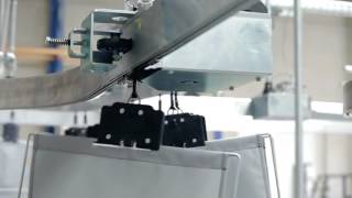 Video 1.7 SDI Dematic’s Installation of pouch sorters and hanging garment storage and movement