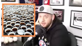 The Amount Of Coffee Ray Drinks In One Sitting In INSANE