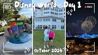 Disney World Vlog Day 1 |  Travel Day, Grand Floridian Check-In, Steakhouse 71, Happily Ever After