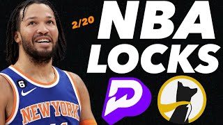 PRIZEPICKS NBA THURSDAY 2/20/25 - FREE PICKS!!!  (7-1 RUN!!!) - BEST PLAYER PROPS - NBA TODAY