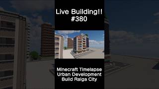 【Minecraft Timelapse】繁華街を作る(4軒目) #minecraft #マイクラ建築 #街作り