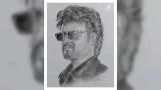 VETTAIYAN Poster Drawing Superstar Rajinikanth