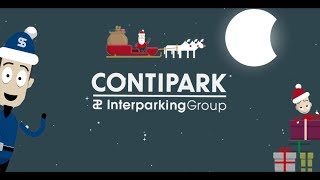 Ein Parkhaus voller Leben - Contipark wünscht frohe Weihnachten