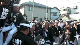 平成２１年１０月１０日　八木地区祭礼　小松里町