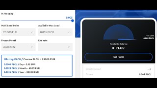 #PLATINCOIN  PLCU Как работать с калькулятром доходности plcu пошаговая инструкция