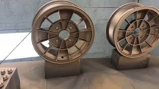 Ronal Kleeblatt 4x130 wheels restored and sprayed