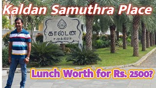 சென்னைல ராஜஸ்தான் அரண்மனையா || Kaladan Samudhra Palace Vlog||  Food review #trending #vlog #video